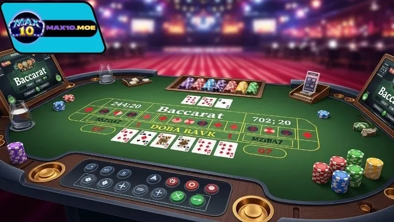 Baccarat Max10 – Chơi cực dễ, thắng cực nhanh 4 Mẹo chơi Baccarat Max10 hiệu quả